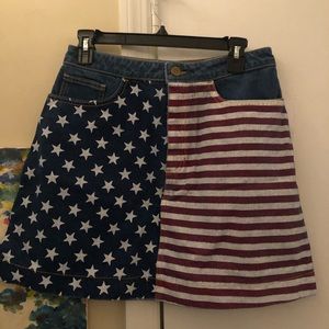 American Apparel USA Denim Skirt (New!)